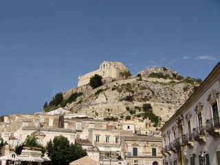 Fototapeta premium Sicile, sous la basilique