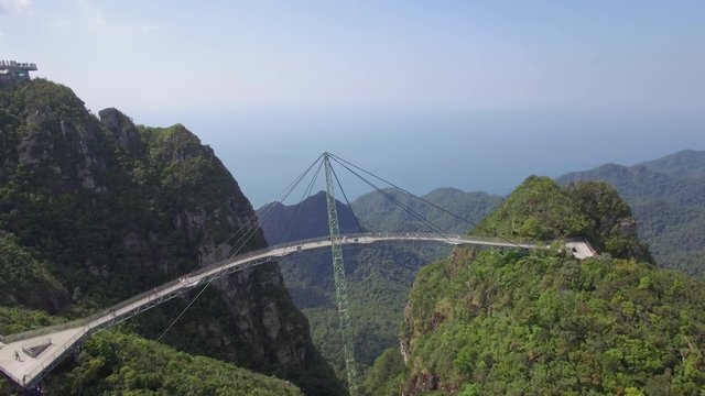 Flight over Langkawi Bridge
