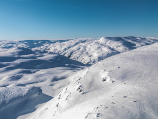 Fototapeta na wymiar The Hardanger Plateau