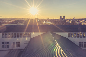 Fototapeta premium Monaco al tramonto