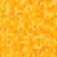 seamless pattern of honeycomb