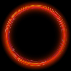 Glowing frame. Vector illustration EPS 10