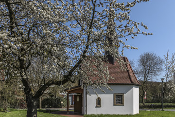 The chapel to the seven pains of Marien in Hagen on the Teutoburg forest, area Gellenbeck in the...