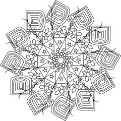 Coloring pictures mandalas for adults