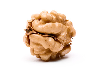 walnut isolated on a white background