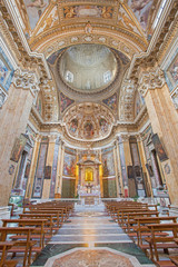 Rome -  The in church Chiesa di Santa Maria ai Monti.