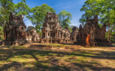 Fototapeta na wymiar SIEM REAP, CAMBODIA. Chau Say Tevoda Temple