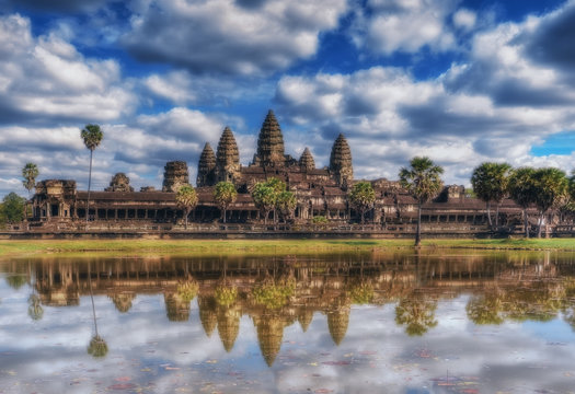 SIEM REAP, CAMBODIA. Angkor Wat Temple