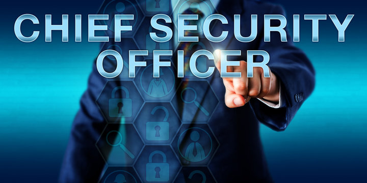 Executive Pushing CHIEF SECURITY OFFICER