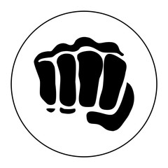 спорт кулак эмблема бокс