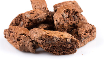 Cantucci with chocolate pieces