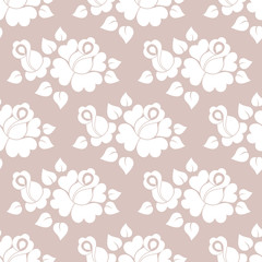 Fototapeta premium Floral seamless pattern