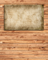 old paper or parchment tree wooden frame wood