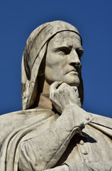Fototapeta premium Dante Alighieri, the greatest italian poet