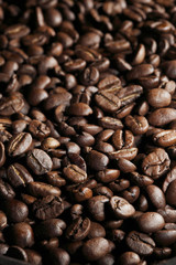 Roasted coffee beans