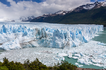 The Perito Moreno Glacier is a glacier located in the Los Glaciares National Park in  Argentina.