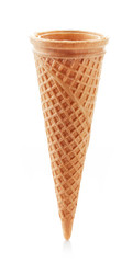 empty ice cream cone