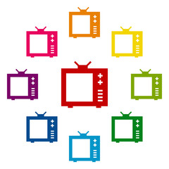 Colorfull icons set
