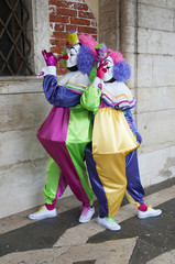 Fototapeta na wymiar Carnaval em Veneza