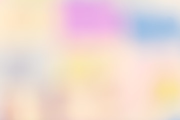 Vivid Abstract Blurry Background, Pastel Tones