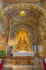 Fototapeta na wymiar Seville - presbytery of church Capilla Santa Maria de los Angeles