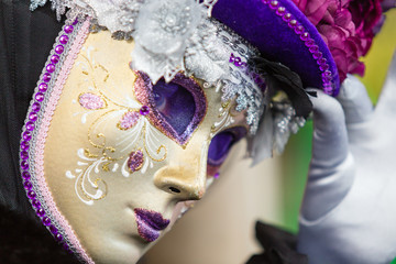 Carnival of Venice, beautiful masks