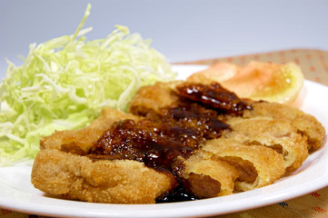 手作りとんかつ