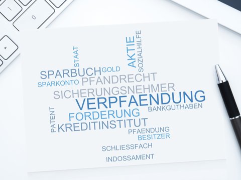 Verpf&auml;ndung