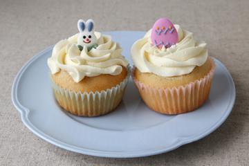 Homemade Easter cupcakes
