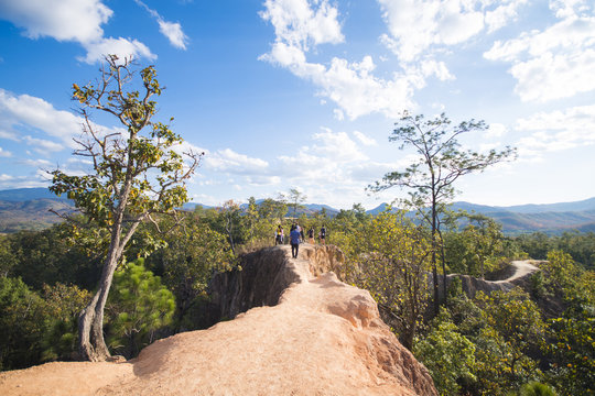 PAI, MAE HONG SON PROVINCE, THAILAND - DECEMBER 26, 2015: The Pa