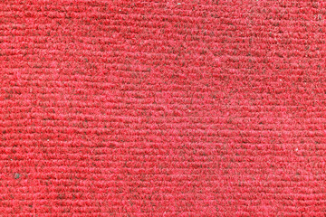 Red doormat
