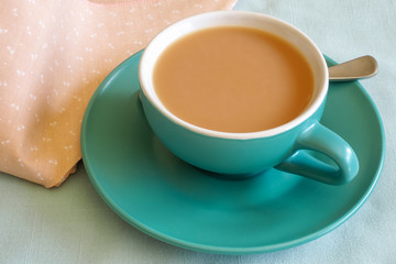 Cup of Tea and Napkin