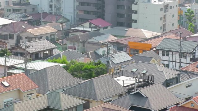 横浜市の住宅街の風景