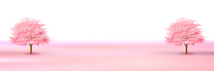 Obraz premium 桜 春 花 背景