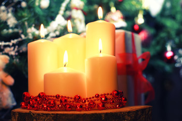 candle decor toned ball