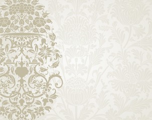wedding card design, paisley floral pattern , India © SIRIUS*