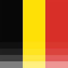 The National Flag of Belgium