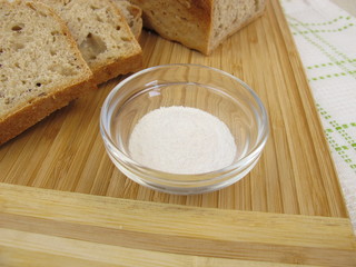 Mit Inulin gebackenes Brot