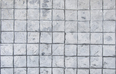 Granite cobble stone brick pavement background