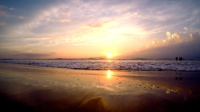 Sunset ove Indian Ocean, Sri Lanka