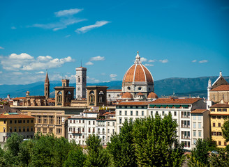 Fototapeta na wymiar Cathedral of Santa Maria del Fiore in Florence