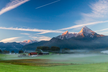 Sonnenaufgang in Berchtesgaden