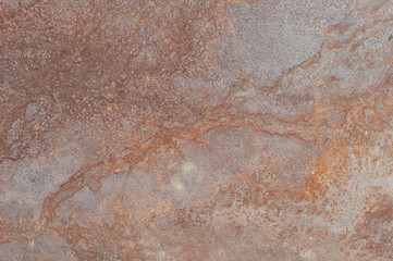 Obraz na płótnie Canvas Rust on iron sheet