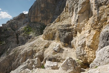 Dolomites mountain landscape