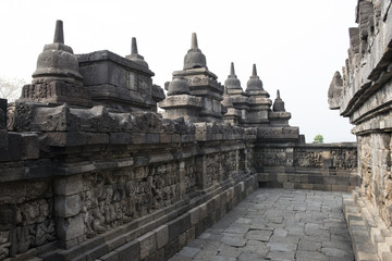Templo budista de Borobudur, Java, Indonesia