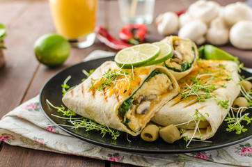 Breakfast burrito