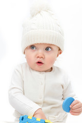 little child baby portrait
