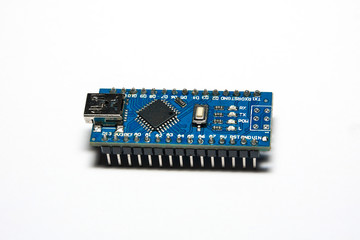 nano board on white background