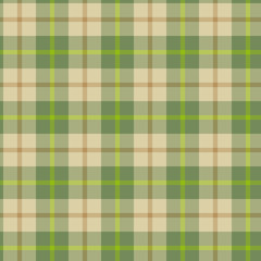 Seamless pattern Scottish cage