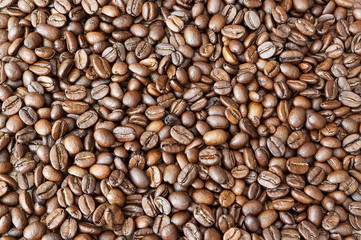 picture full of coffee beans 